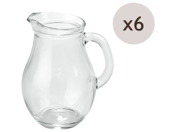 PICHETS VERRE TREMPÉ 0,5 L