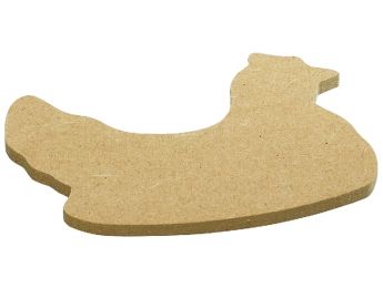 SUPPORT PLAT À DÉCORER Poule