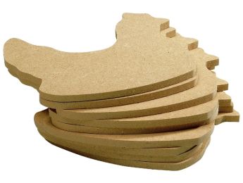SUPPORTS À DÉCORER Poules