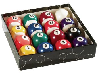 BOULES DE BILLARD pour jeu américain