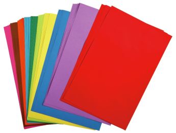 FEUILLES DE PAPIER COULEUR 130 g