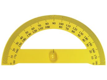 OUTIL DE TRAÇAGE EN BOIS Rapporteur 180°