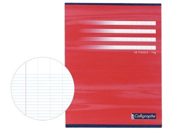 CAHIER 17x22 cm - 48 pages