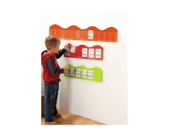 WALL CARD HOLDER - Waves Length 120 cm