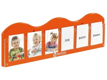 PORTACARTE DA MURO Onde Lung. 60 cm