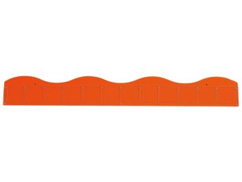 PORTACARTE DA MURO Onde Lung. 120 cm