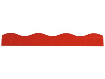 PORTACARTE DA MURO Onde Lung. 120 cm