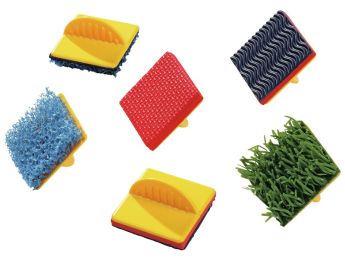 TAMPONS À POIGNÉE Textures