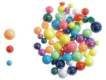 DEMI-PERLES Colorées