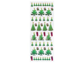 GOMMETTES EN RELIEF PLASTIFIÉES Noël
