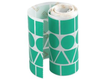GEOMETRISCHE STICKER IN VIELEN FORMEN SORTIMENT von 4 Formen.