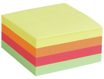 POST-ITS Fluokleuren 75 x 75 mm