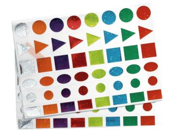 HOLOGRAFISCHE STICKERS Geometrisch