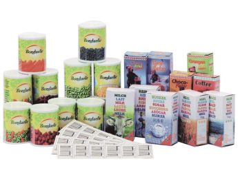SET VAN 20 KRUIDENIERSWAREN
