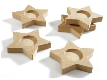 BOUGEOIRS À DÉCORER Étoiles