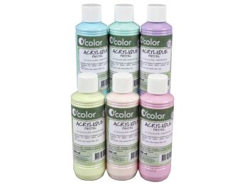 PEINTURE ACRYLIQUE Pastel 6 x 250 ml