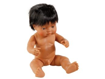 POUPÉE CORPS DUR AVEC CHEVEUX 38 CM Elie