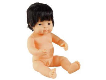 POUPÉE CORPS DUR AVEC CHEVEUX 38 CM Roman