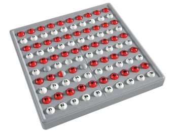 ABACUS Numbers from 1 to 100