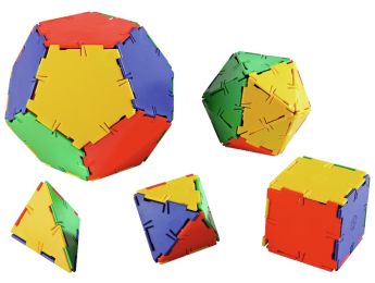 KIT DE SOLIDES DE PLATON Polydron