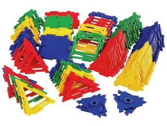 PREMIÈRES CONSTRUCTIONS Polydron les 126 pièces