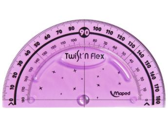 Twist'n'Flex TRACING TOOL: 180° PROTRACTOR