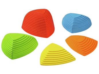 BALANCE STEPPING STONES Large size, bright colours