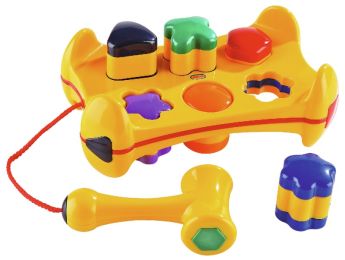 HAMMERBANK Geometrische Formen Kräftige Farben