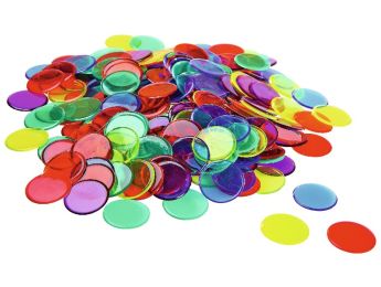 JETONS MULTICOLORES