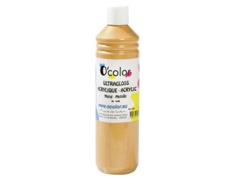 ACRYLFARBE METALLIC - Fläschchen mit 500 ml