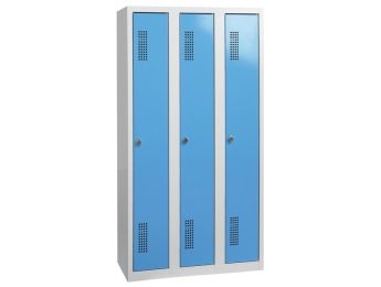 VESTIAIRE/PENDERIE MÉTALLIQUE 3 portes