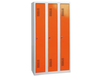 VESTIAIRE/PENDERIE MÉTALLIQUE 3 portes