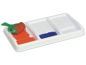 PALETTE POUR ROULEAUX  3 COMPARTIMENTS