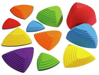 BALANCE STEPPING STONES MAXI PACK Bright colours