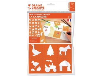 MINI POCHOIRS Ferme