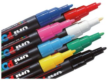 MARQUEURS PEINTURE POSCA Pointe fine (conique)