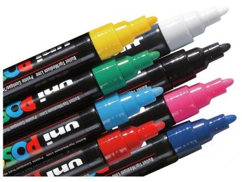 GOUACHE MARKER POSCA Mittlere Spitze (konisch)