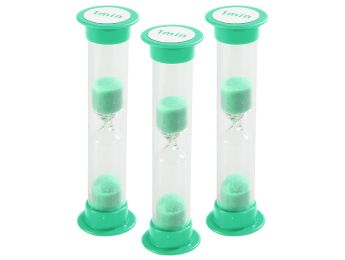 MINI HOURGLASSES 1 min.