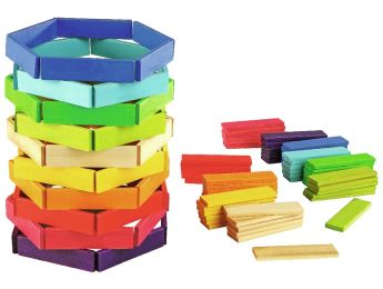 CONSTRUCTION SLATS Multicoloured