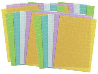 FEUILLES DE PAPIER TRANSLUCIDE 80 g Effet 3D
