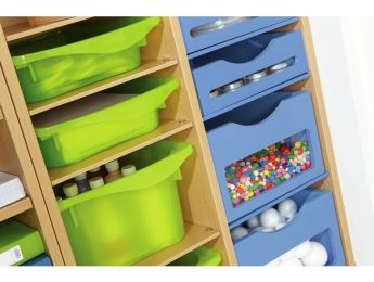 BAC DE RANGEMENT en plastique Hauteur 20 cm