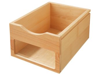 Materialkasten aus Holz Höhe: 20 cm