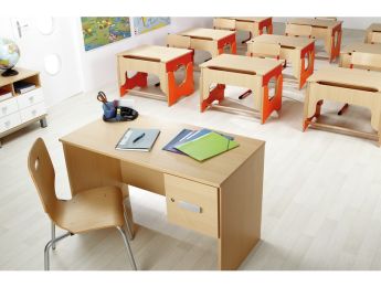 BUREAU ADULTE Avec caisson 1 porte