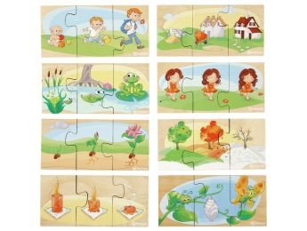 PUZZLE A 3 TAPPE Le sequenze temporali