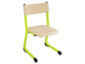CADEIRA METÁLICA APOIO SOBRE A MESA T0