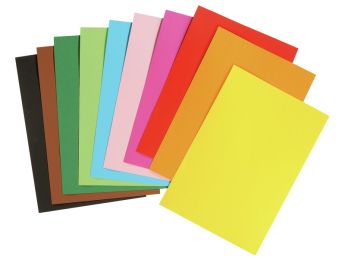 FEUILLES DE PAPIER COULEUR 300 g