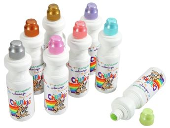 Chunkie GOUACHE APPLICATORS Metallic colours