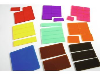 CONJUNTO DE FRAÇÕES TRANSPARENTES Bandas