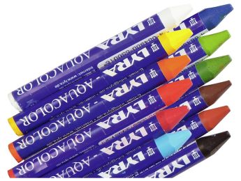 CRAYONS DE CIRE AQUARELLABLES
