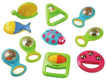 GERÄUSCHINSTRUMENTE FÜR KLEINE KINDER